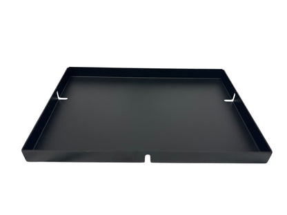 Avatar Additional Shelf for Storage Boxes, black metal add-on shelf with white hooks on Tampa Home & Garden Store