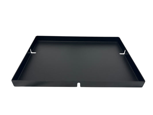 Avatar Additional Shelf for Storage Boxes, black metal add-on shelf with white hooks on Tampa Home & Garden Store