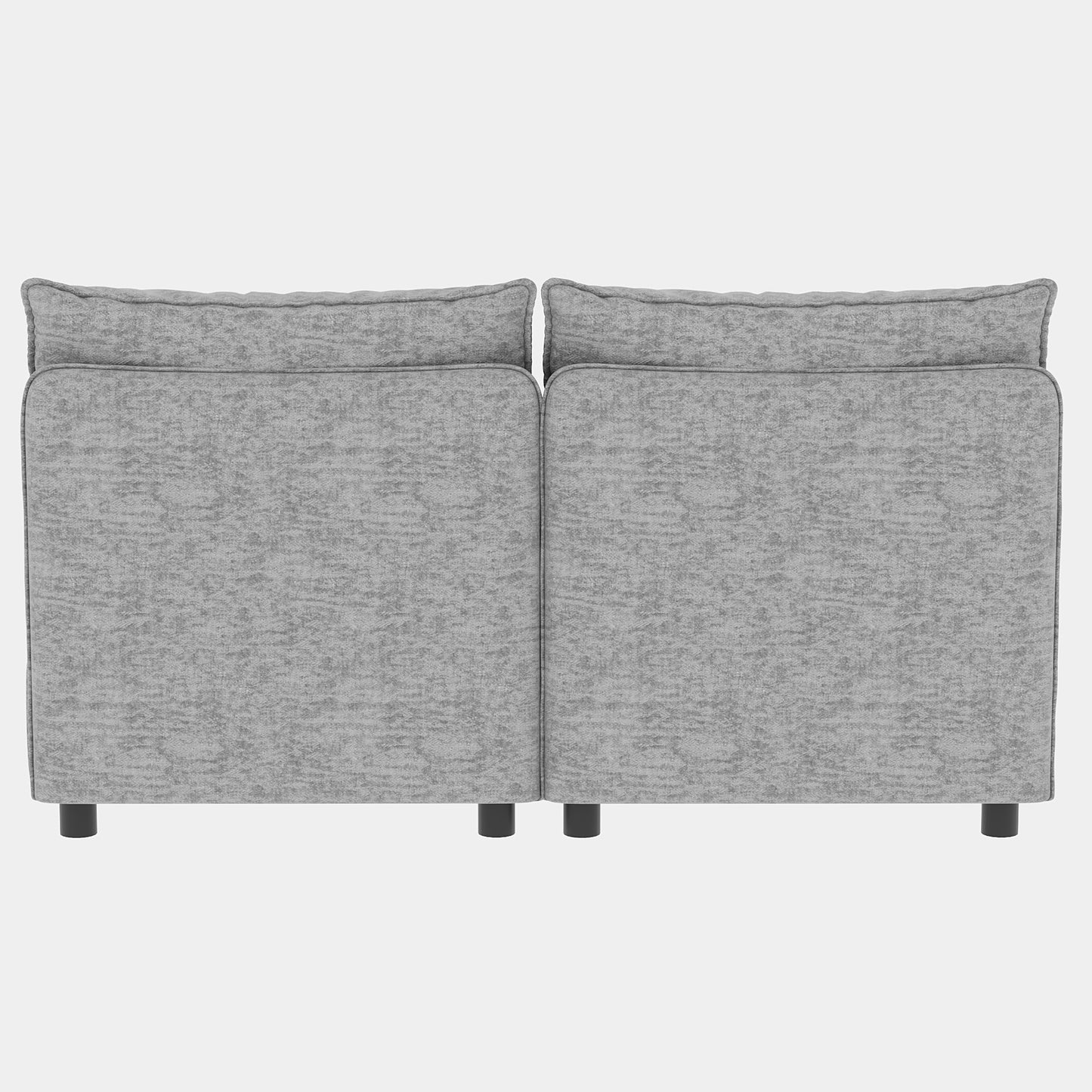 Modular Sofa Bed With Fabric And Hidden Storage