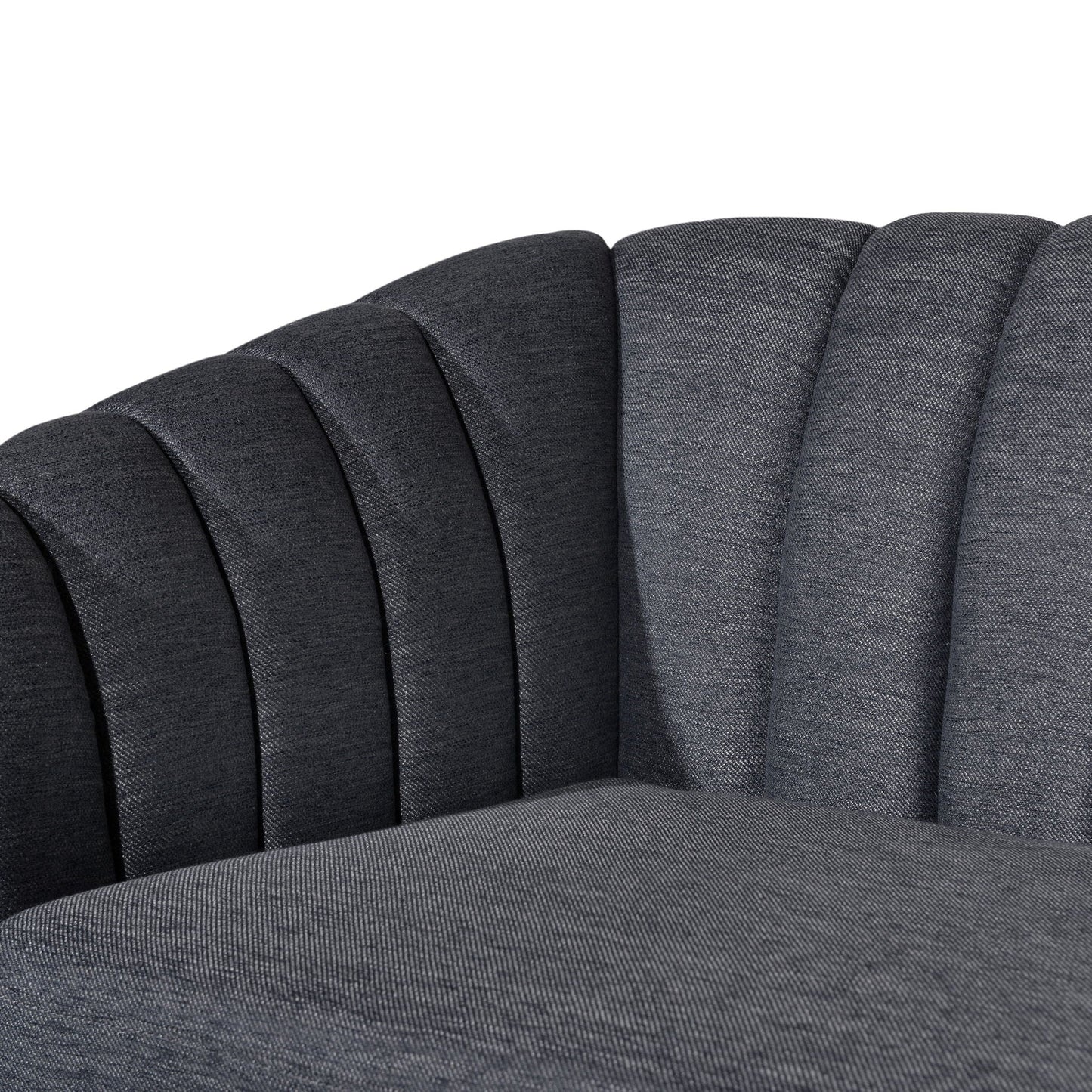 Contemporary Three Seater Sofa with Button Stitch