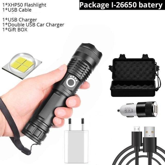 Stevvex ST4LMAP120QL black adjustable zoomable rechargeable LED flashlight on Tampa Home & Garden Store