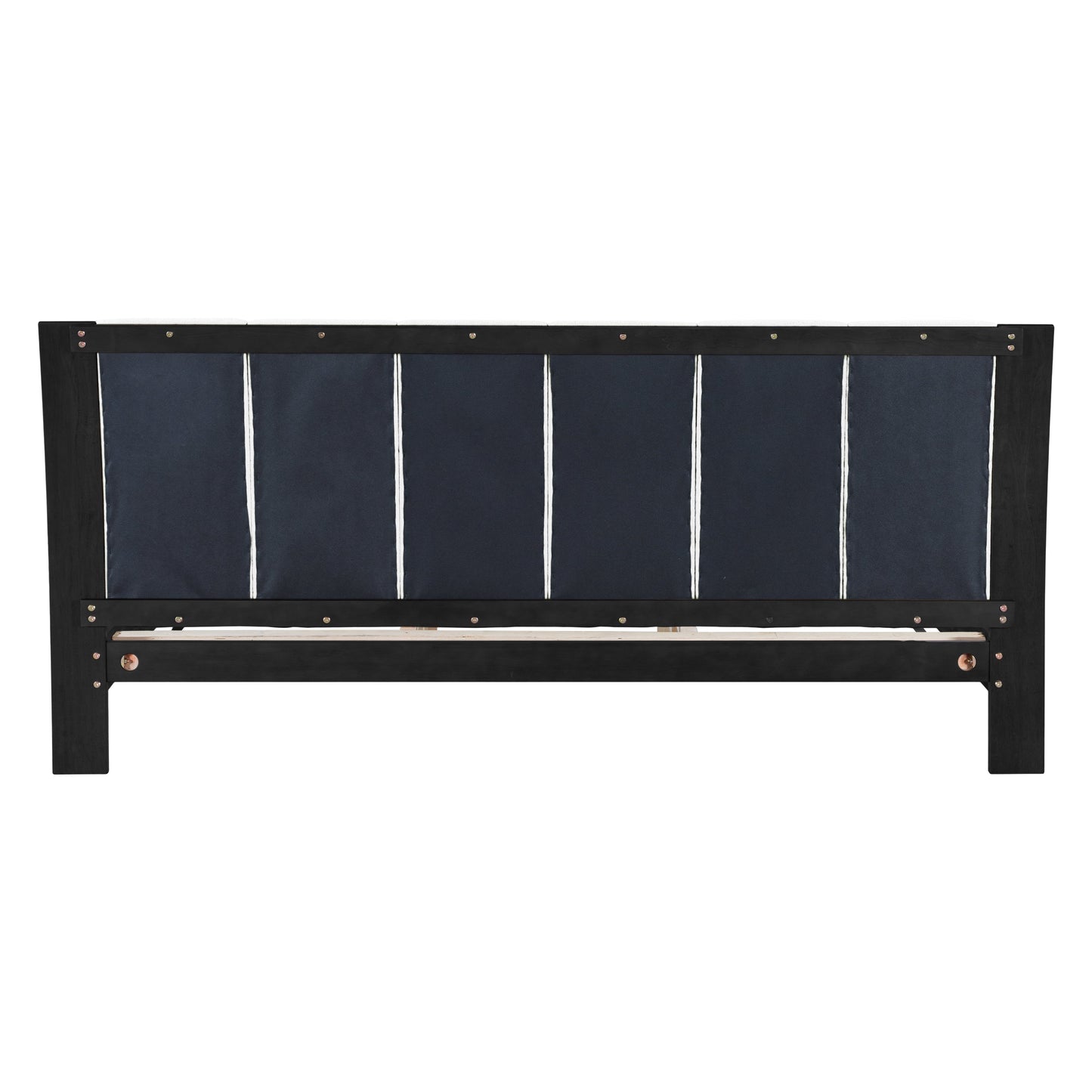 King Size Bed Frame in Black and White Color