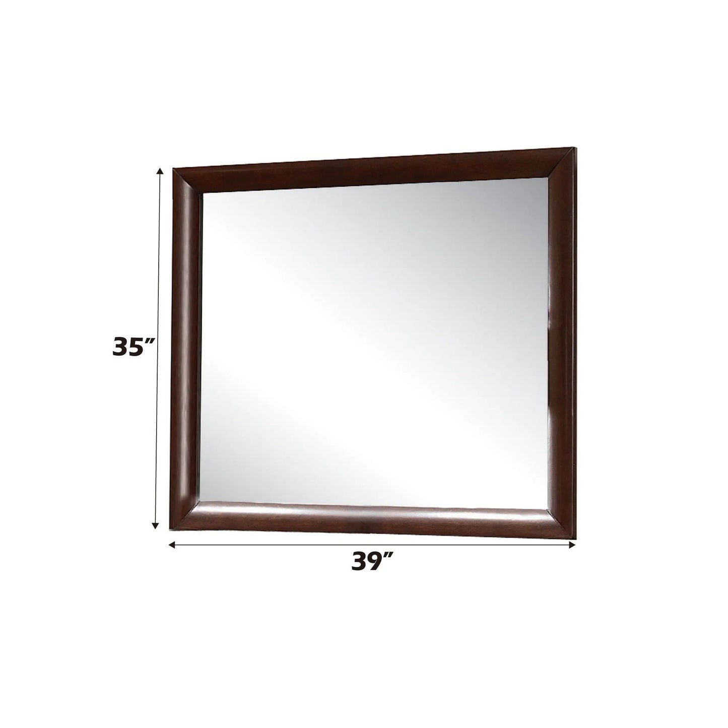 Ireland Contemporary Oak Design Mirror with Frame