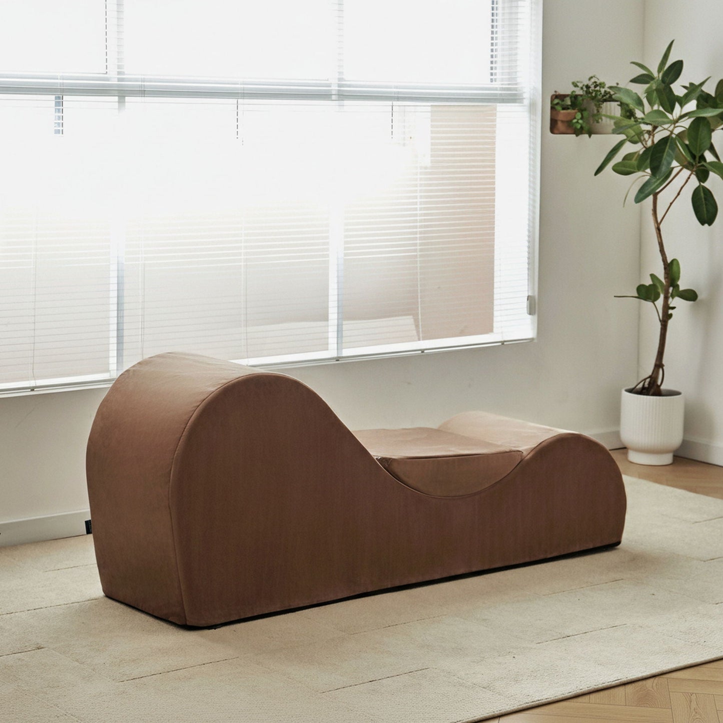 Solace Chaise Lounge Chair with Ergonomic Foam