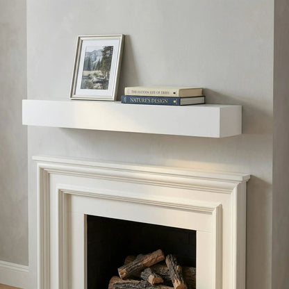 Floating Fireplace Mantel Shelf for Home Decor