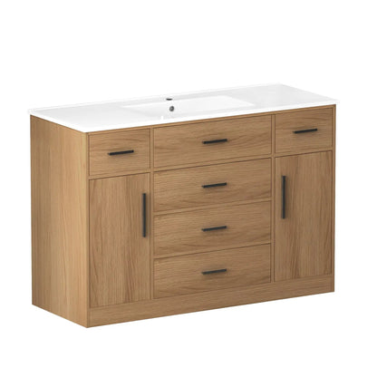 Bathroom Vanity with Ample Storage and Soft Doors