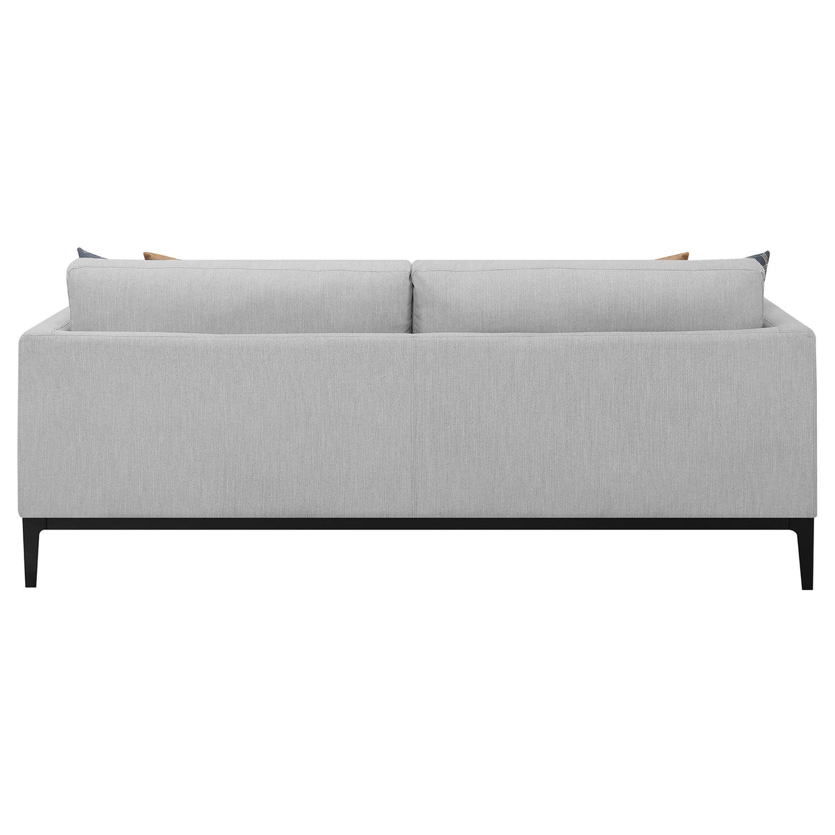 Montauk Upholstered Sofa And Light Gray Cushions