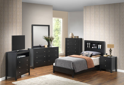 Stylish and Transitional Wooden Bed Frame
