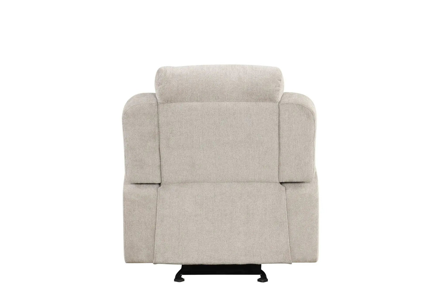 Galya motion glider recliner light gray fabric upholstery by Unique Piece Furniture on Tampa Home & Garden Store