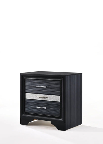 Naima Chic Nightstand With Jewelry Drawer