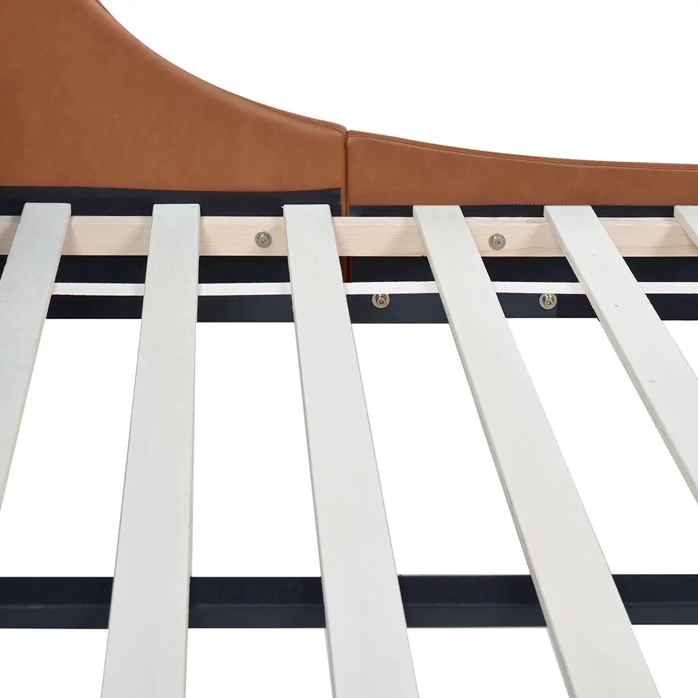 Aspen Vertical Tufted Headboard Platform Bed