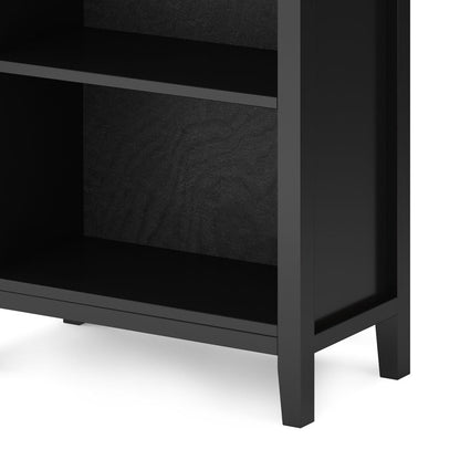 Handcrafted Solid Wood Bookcase and Five Shelves