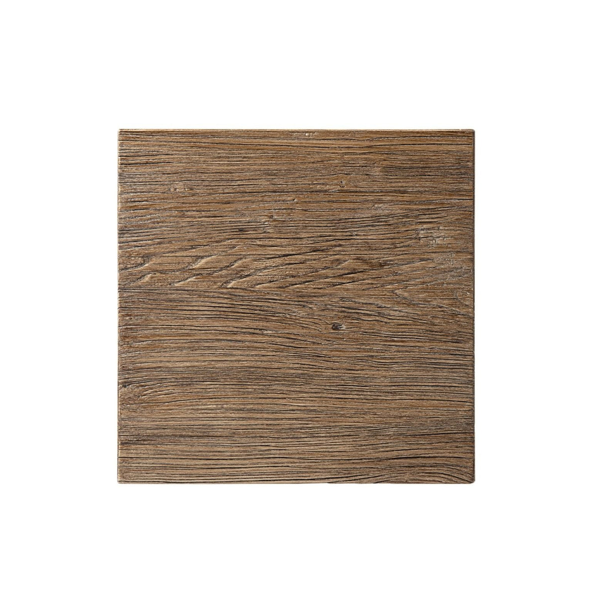 Trestle coffee table top in dark brown reclaimed elm by HouseOfZazla on Tampa Home & Garden Store