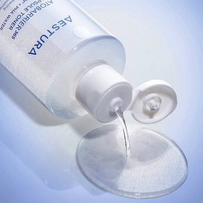 Toner AESTURA Atobarrier 365 Capsule 300ml bottle with pump by Seoulia, clear liquid on Tampa Home & Garden Store
