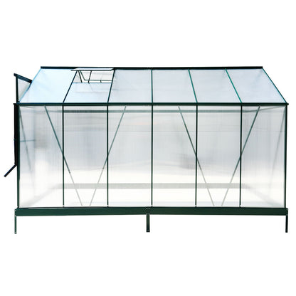 Heavy Duty Polycarbonate Greenhouse Kit and Door