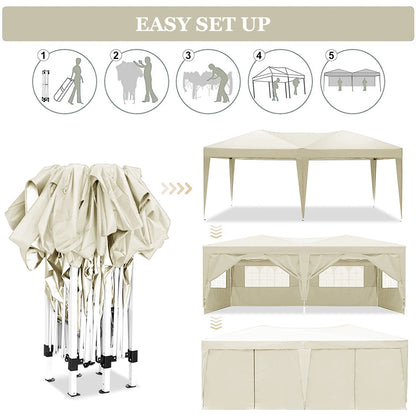 10x20 Ez Pop Up Canopy for Outdoor Parties