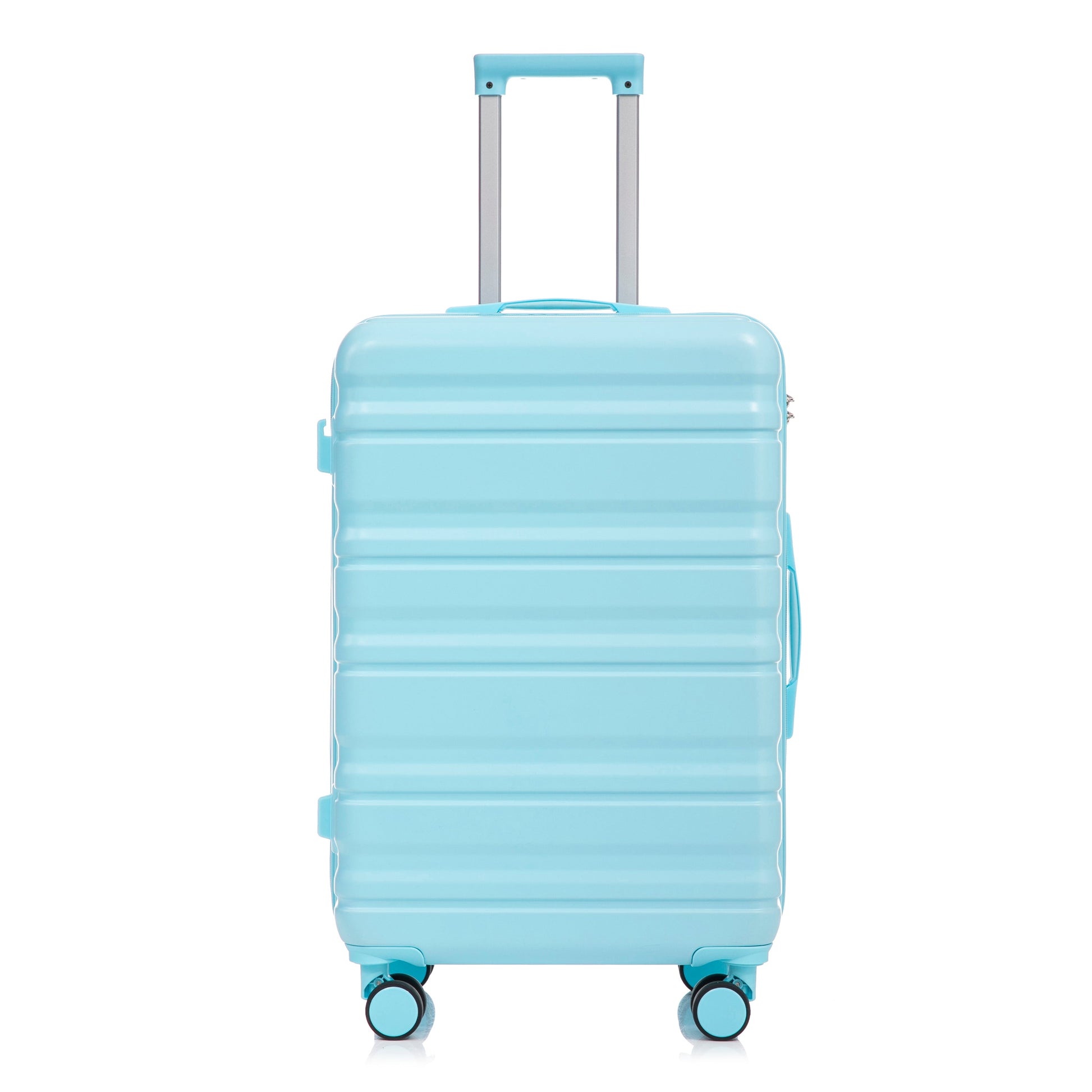 Blue HIFINE Tourist 3-piece ABS spinner luggage set with wheels on Tampa Home & Garden Store