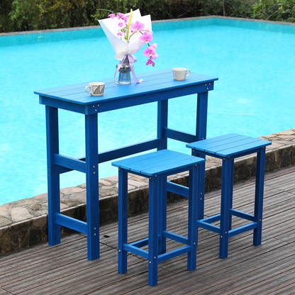 HDPE Weather Resistant Dining and Bar Chair