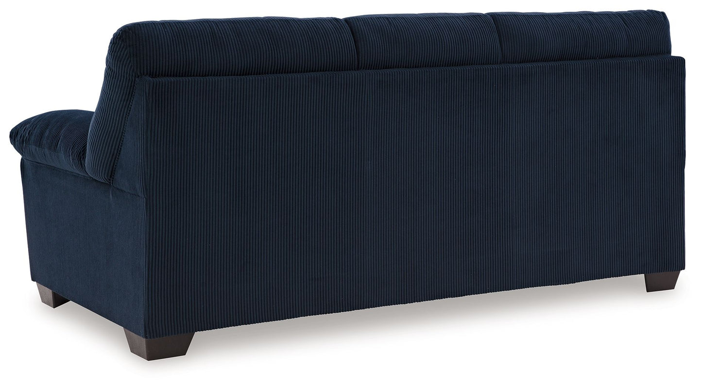 SimpleJoy Corduroy Living Room Sofa and Loveseat