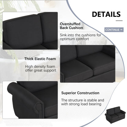 Pull Out Sofa Bed With Twin Memory Foam Mattress