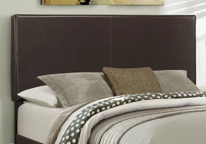 Upholstered Transitional Bed Frame For Bedroom