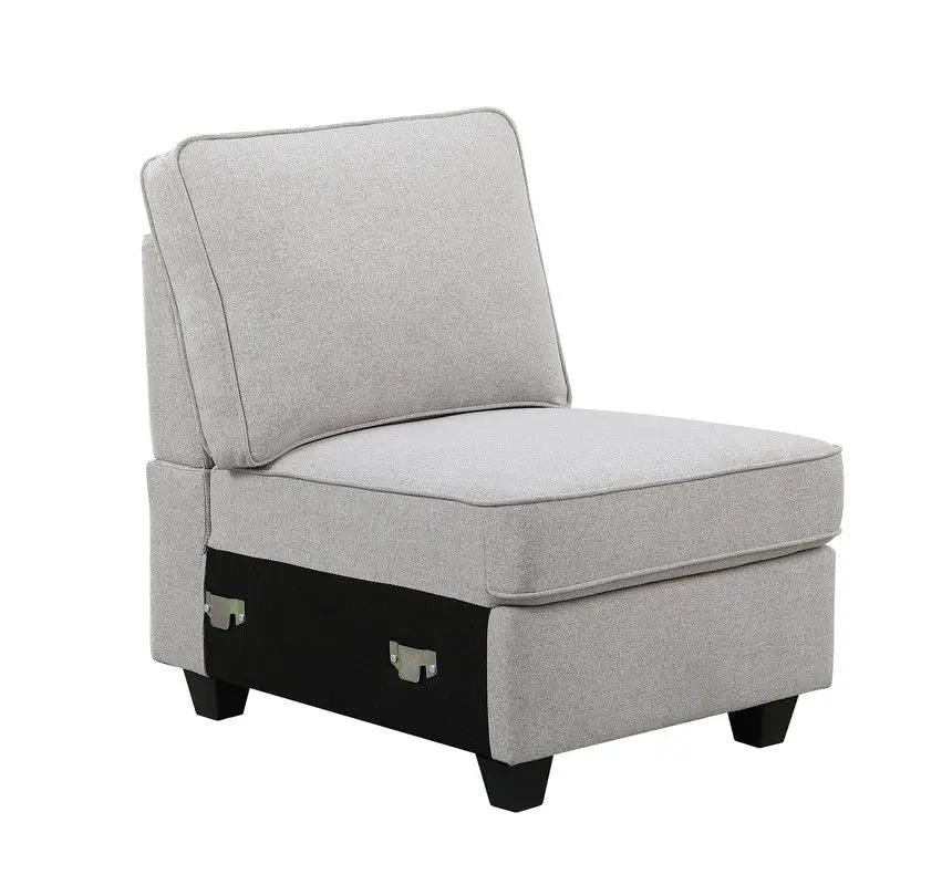 Leo Comfort Modular Sofa and Ottoman Set