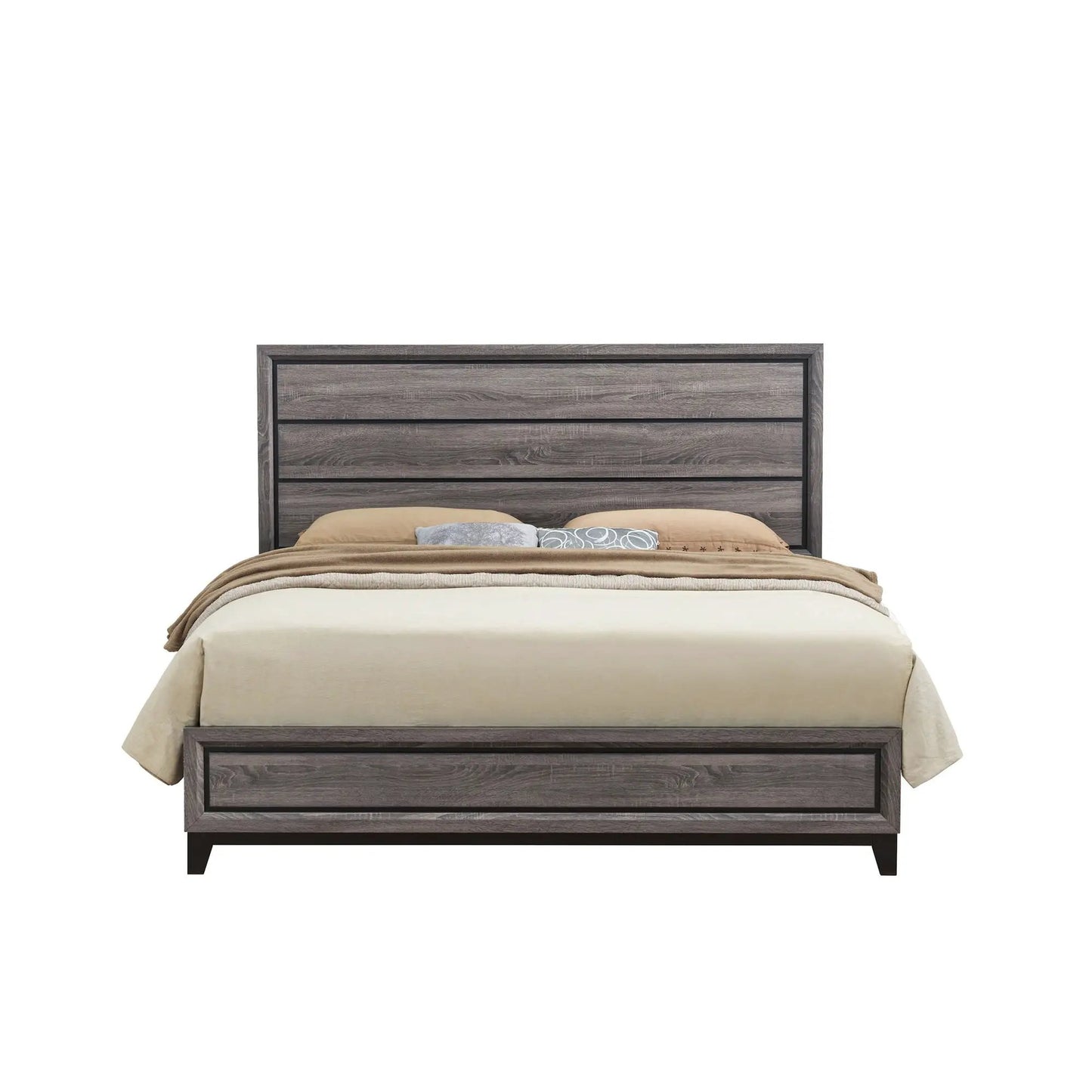 Mirage 5 Piece Bedroom Set In Durable Rubber Wood