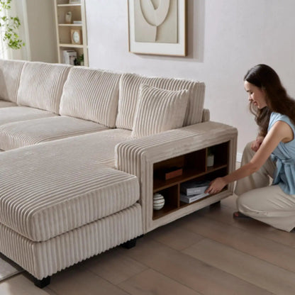 Convertible Sectional Sofa Sleeper for Lounge