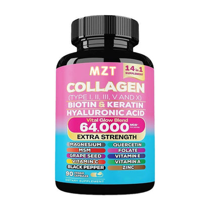 Collagen Capsule bottle by Perfecsy with pink label, 64,000 extra strength on Tampa Home & Garden Store