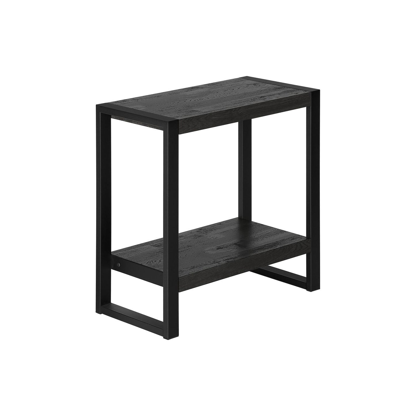 Accent Table Industrial Side Table with Flexible