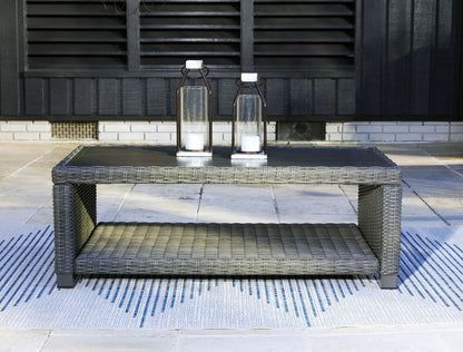 Elite Park Rectangular Cocktail Table Gray