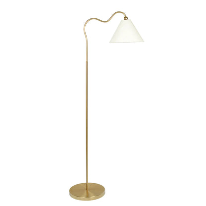 Majestic Ring Base Lamp With Triangle Drum Shade