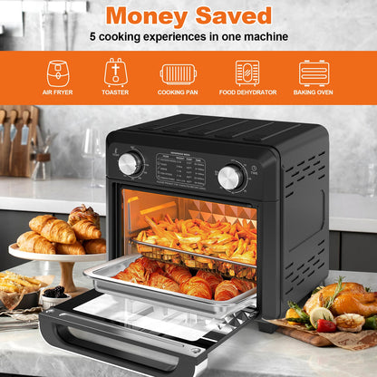 Compact 11 Qt Air Fryer for Family Meals