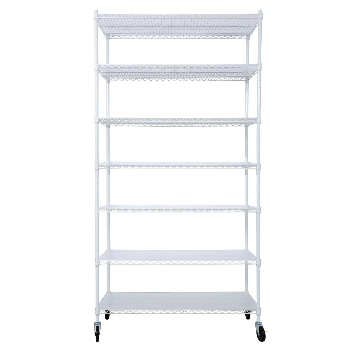 7 Tier Heavy Duty Wire Shelving and Storage Rack