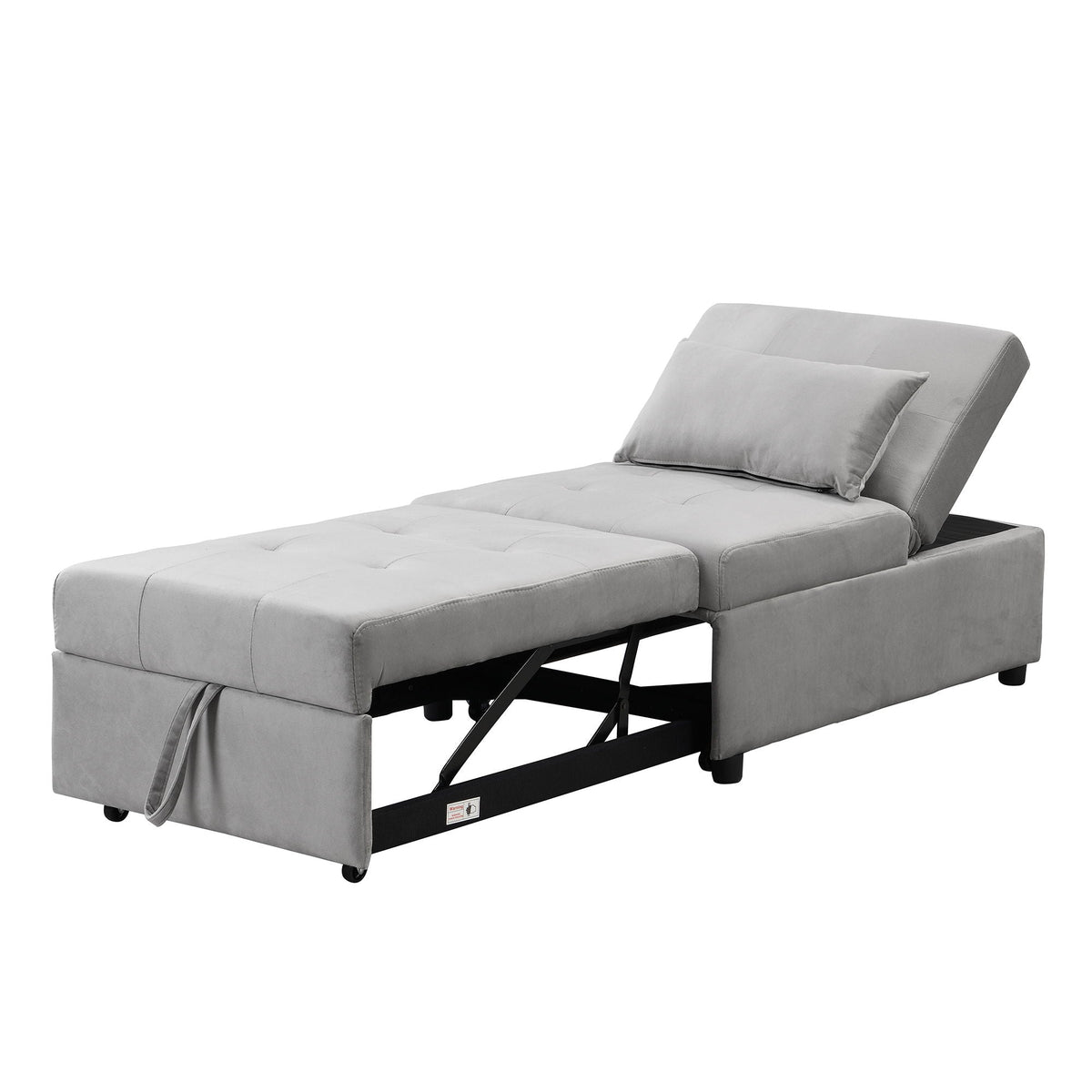 Versatile Folding Ottoman and Sofa Bed Set