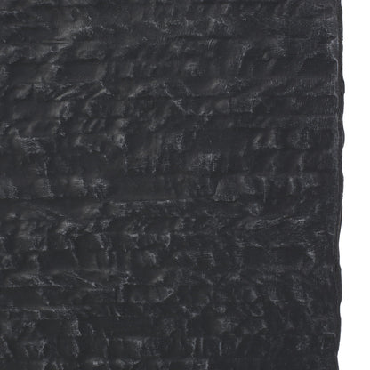 Modern Outdoor Planter by HouseOfZazla in black textured stone finish for outdoor use on Tampa Home & Garden Store