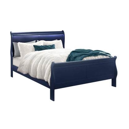 Charleston 5 Piece Bedroom Set With LED Headboard