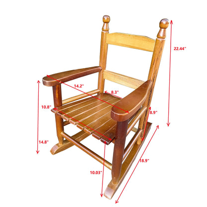 Sturdy Kids Rocking Chair For Indoor Or Outdoor