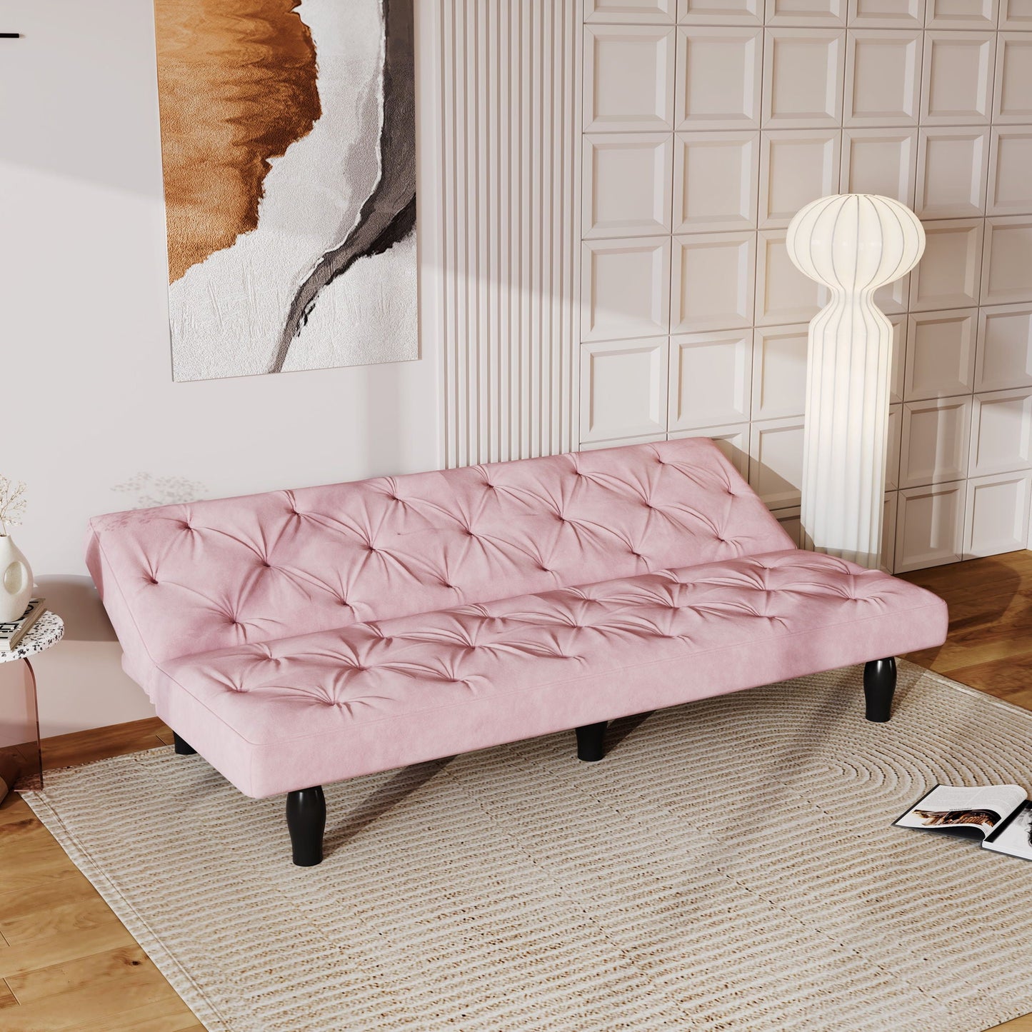 Contemporary Sofa Bed and Adjustable Backrest