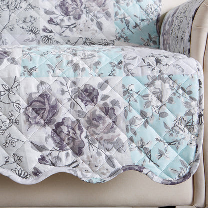 Stylish Floral Patchwork Cover and Protector