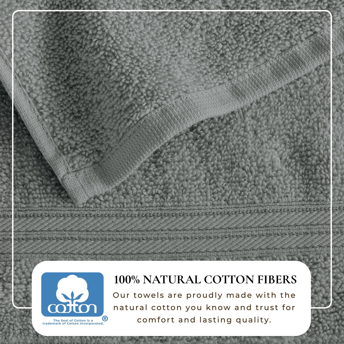 Super Soft and Lightweight Cotton Bath Towels