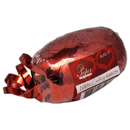 Œuf en ruban frisé -