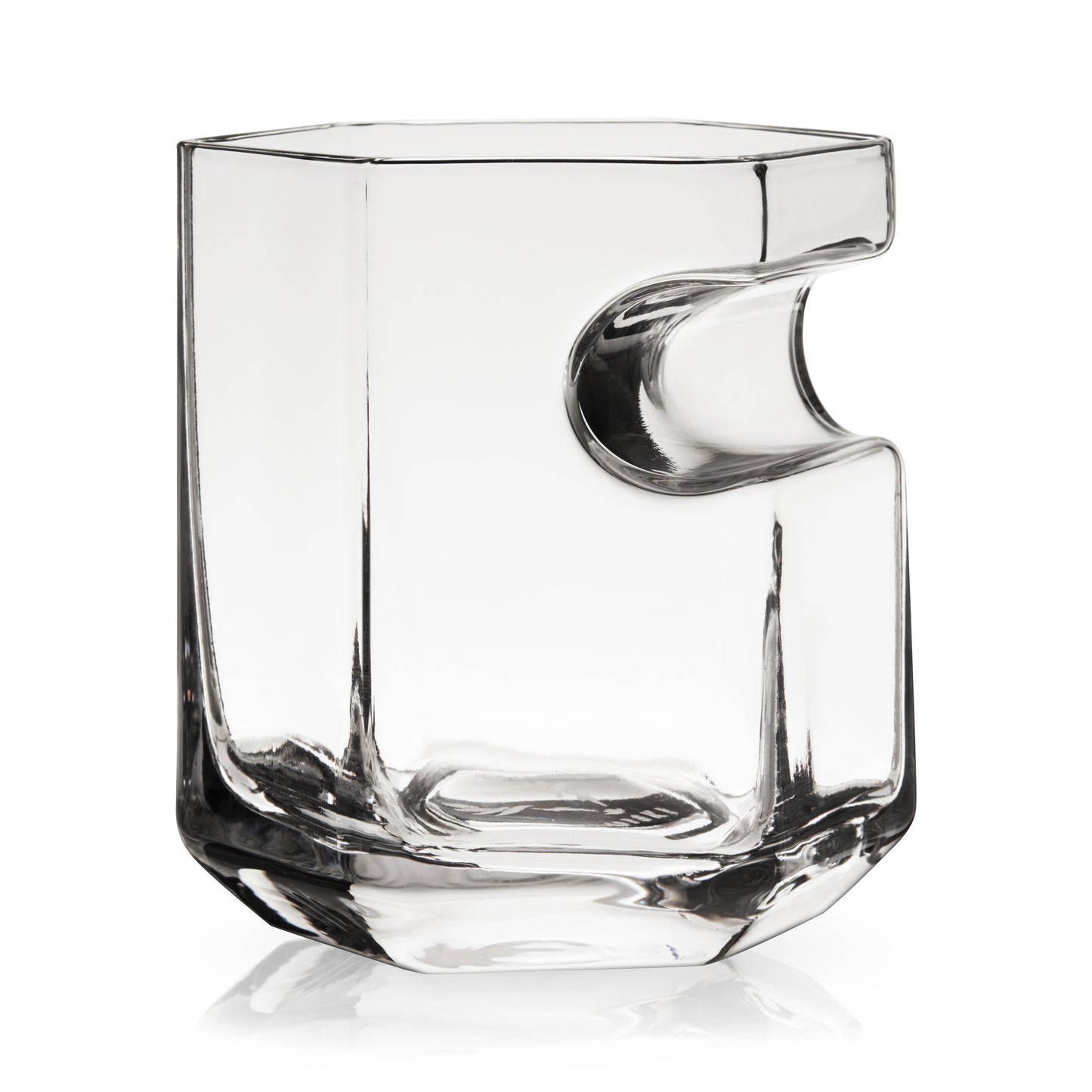 Viski Crystal Cigar and Rocks Tumbler Glass