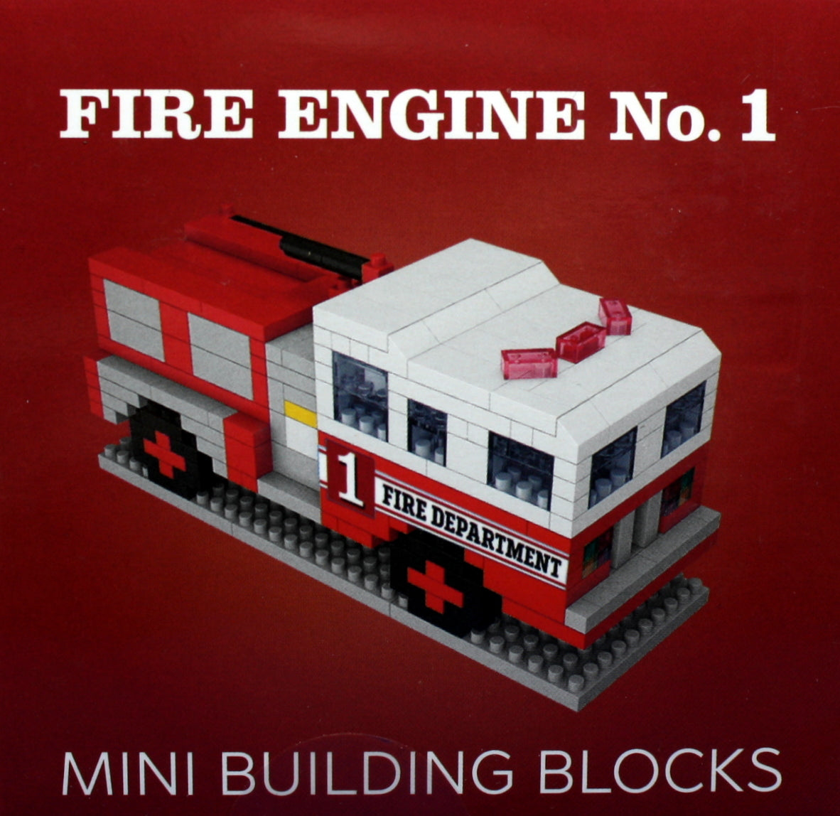 Mini bloques de construcción - Camión de bomberos