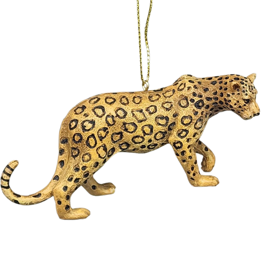 Safari Animal Ornament - Leopard - Tampa Home & Garden Store