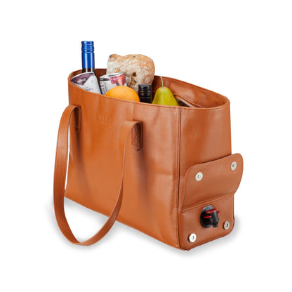 Chic Insulated Wine Tote And A Hidden Spigot