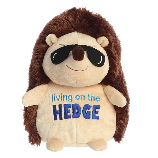 Just Sayin' Collection - 8 1/2  Inch Livin' On The Hedge Plush - Tampa Home & Garden Store