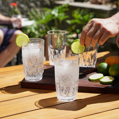 Shatterproof Acrylic Highball Glass Set Of Four