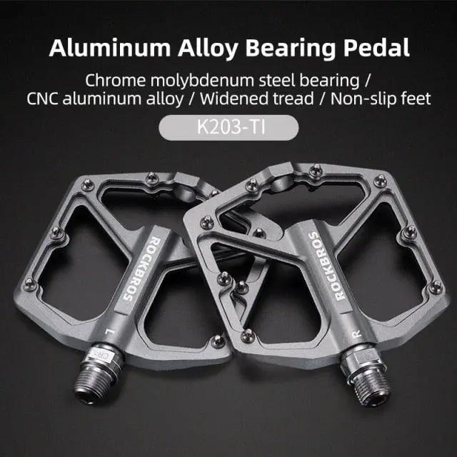 Ultralight Aluminum Bicycle Pedals with Anti Slip
