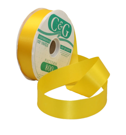 Satin Acetate Ribbon - 1 5/16" x 100 Yards - Belle - Tampa Home & Garden Store